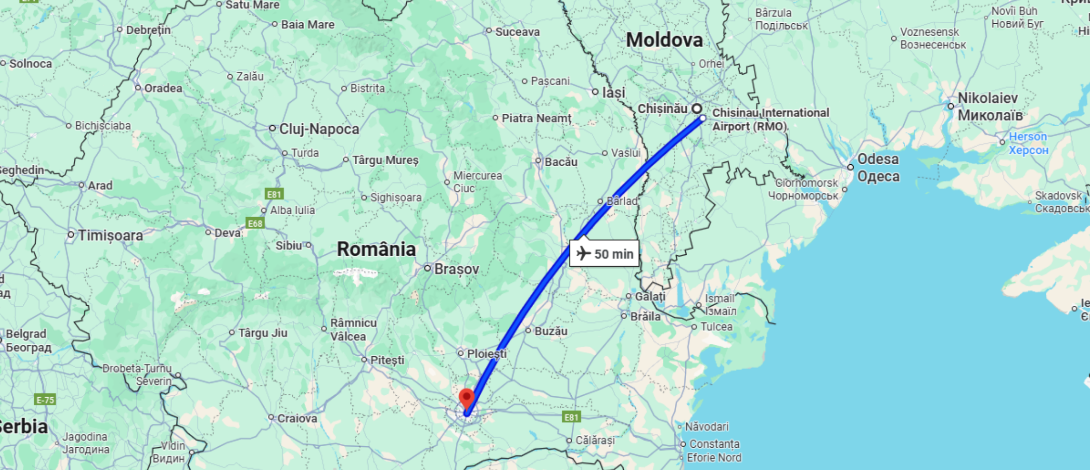 bilete avia chisinau Bucuresti voiaj.md
